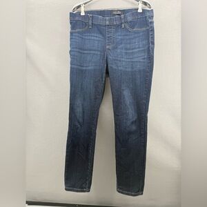 Judy blue elastic waist pullon skinny fit jeans juniors size 15/32